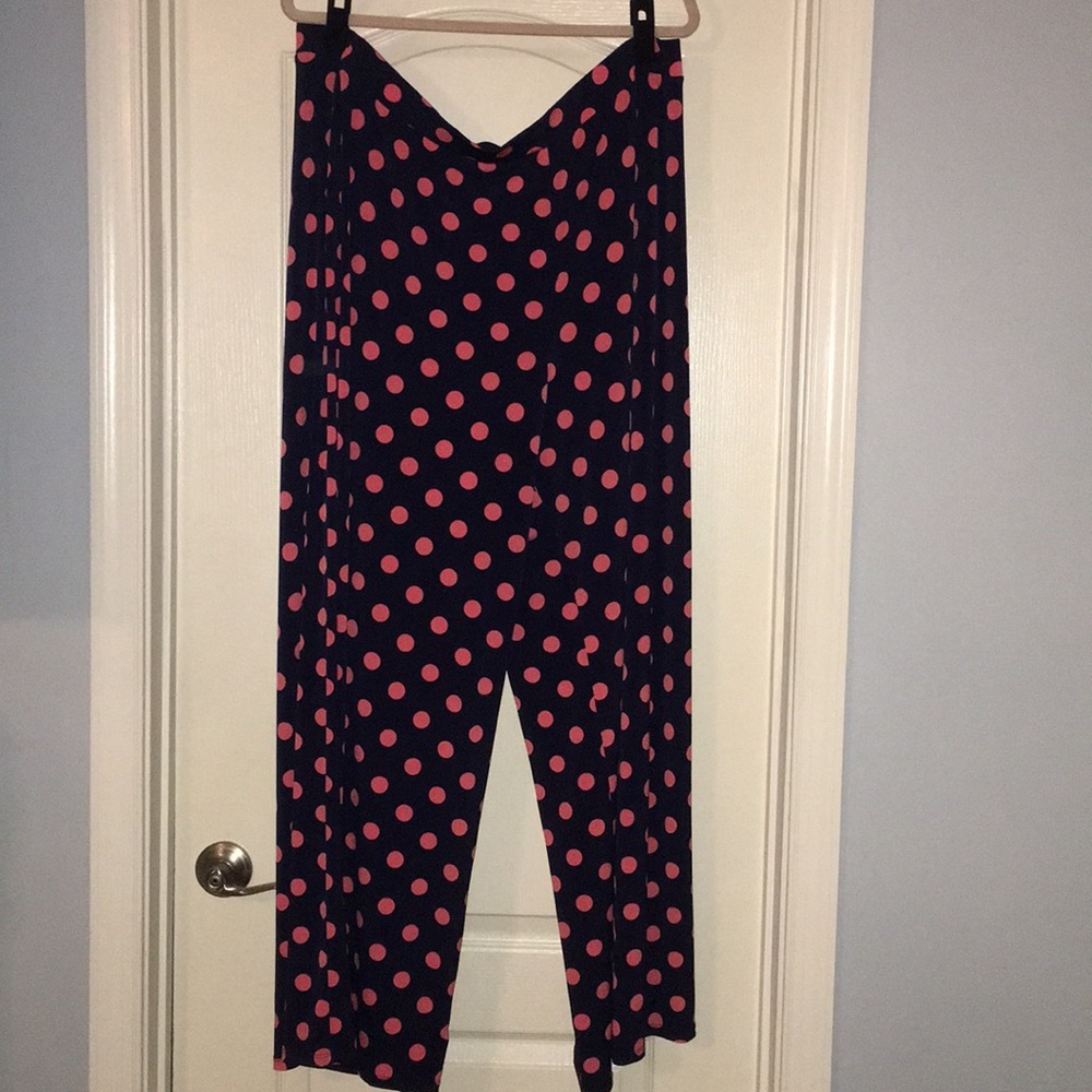 Flowy polka dot pant